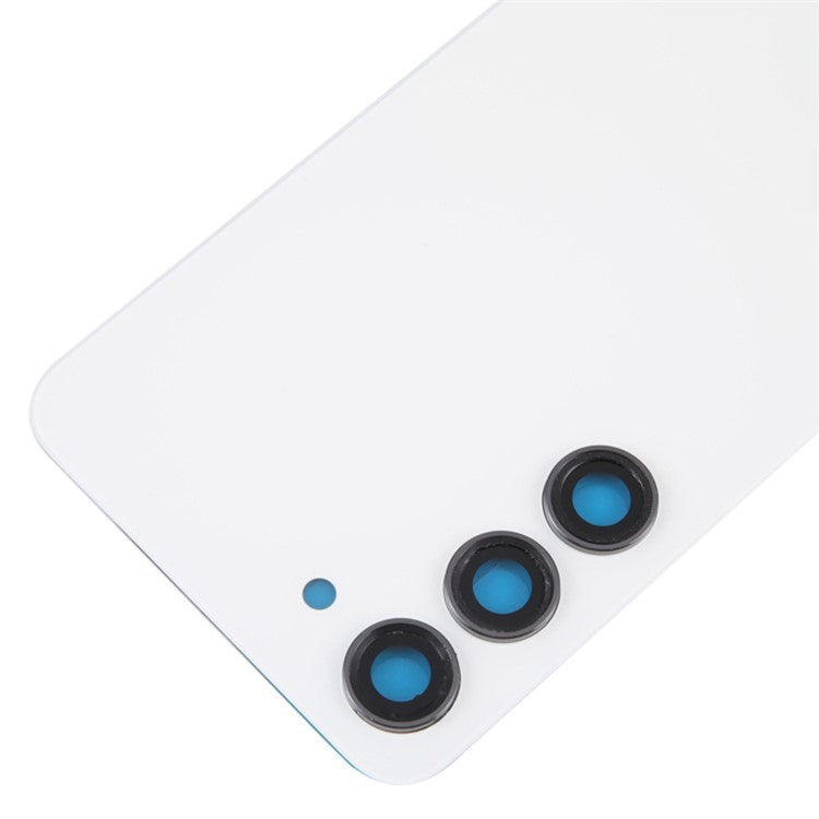 Tapa Bateria Back Cover + Lente Camara Samsung Galaxy S23 S911 Blanco