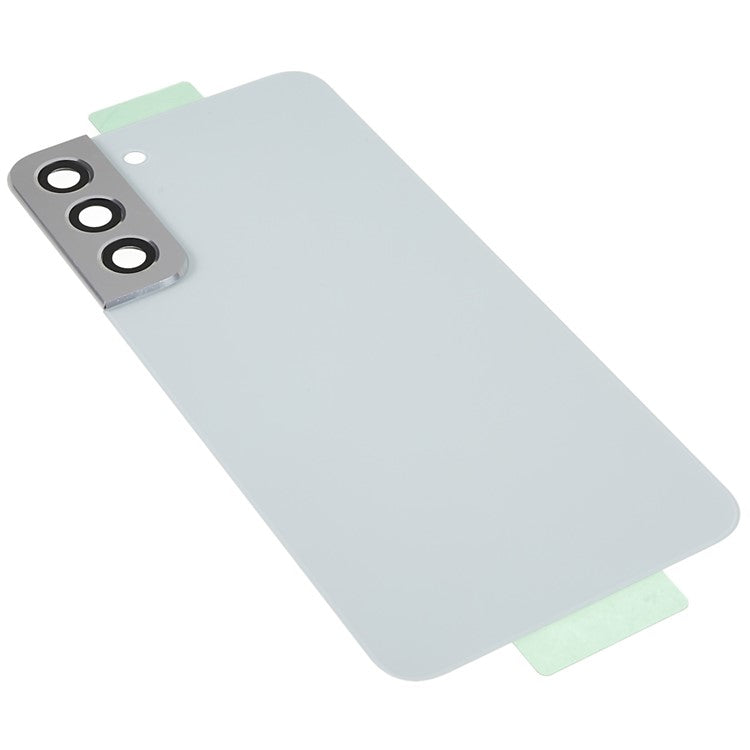 Tapa Bateria Back Cover + Lente Camara Samsung Galaxy S22+ 5G S906 Blanco