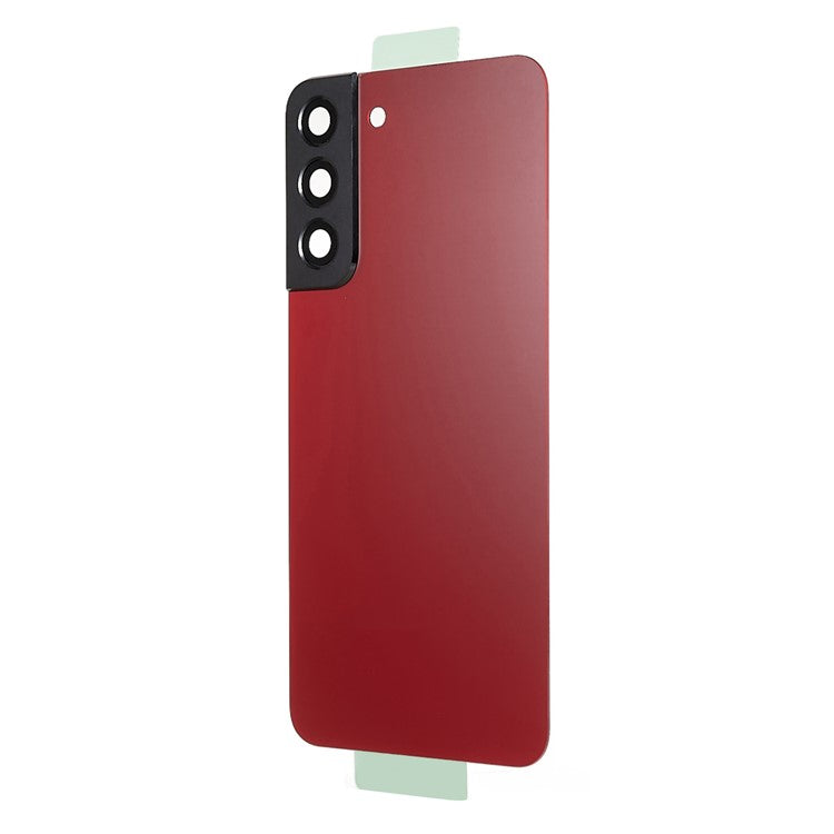 Tapa Bateria Back Cover + Lente Camara Samsung Galaxy S22+ 5G S906 Rojo