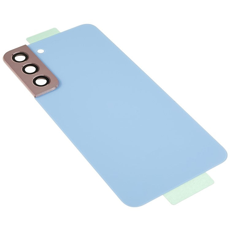 Tapa Bateria Back Cover + Lente Camara Samsung Galaxy S22+ 5G S906 Azul