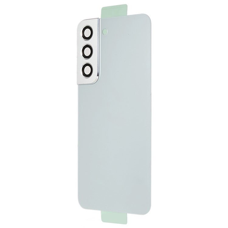 Tapa Bateria Back Cover + Lente Camara Samsung Galaxy S22 5G S901 Blanco