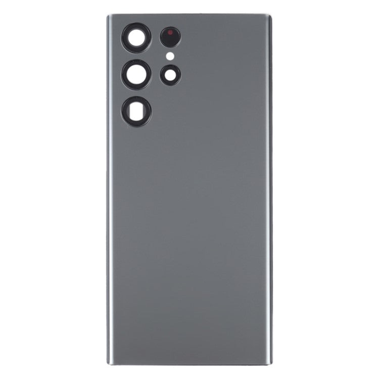 Tapa Bateria Back Cover + Lente Camara Samsung Galaxy S22 Ultra 5G S908 Gris