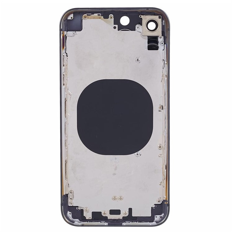 Tapa Bateria Back Cover + Lente Camara Apple iPhone XR Negro