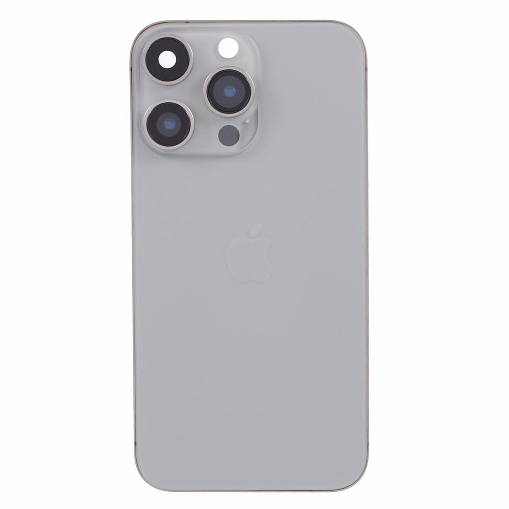 Tapa Bateria Back Cover + Lente Camara Apple iPhone XR Titanio
