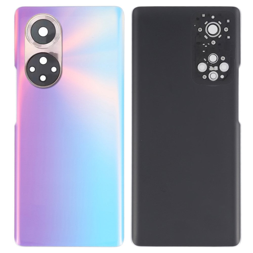 Tapa Bateria Back Cover + Lente Camara Honor 50 Pro Blanco