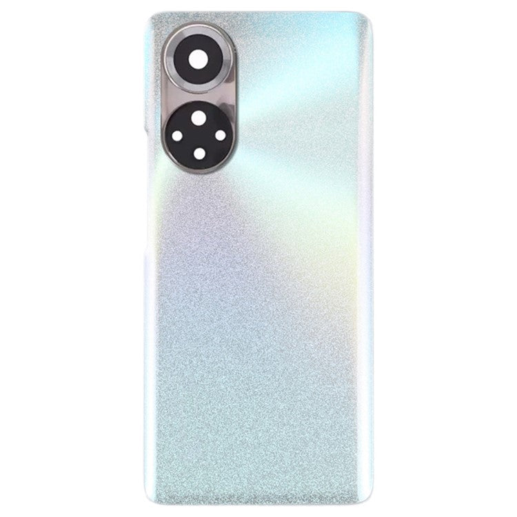 Tapa Bateria Back Cover + Lente Camara Honor 50 Pro Plata