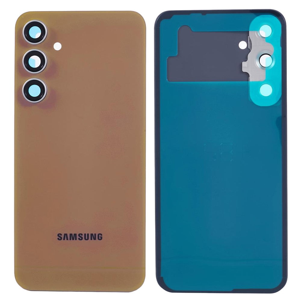 Tapa Bateria Back Cover + Lente Camara Samsung Galaxy S23 FE S711 Amarillo