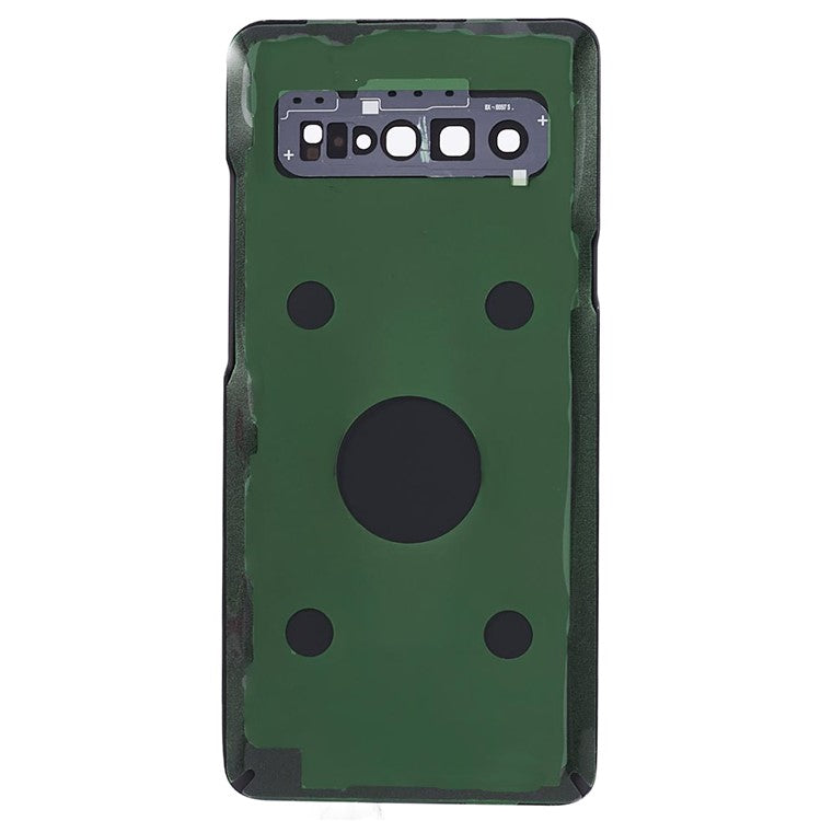 Tapa Bateria Back Cover + Lente Camara Samsung Galaxy S10 5G G977 Negro