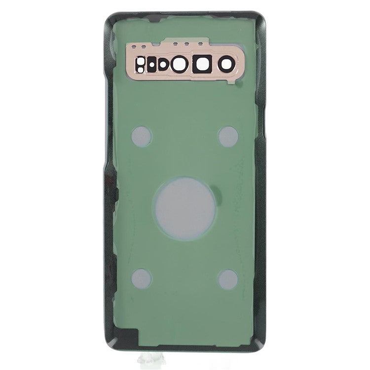 Tapa Bateria Back Cover + Lente Camara Samsung Galaxy S10 5G G977 Dorado