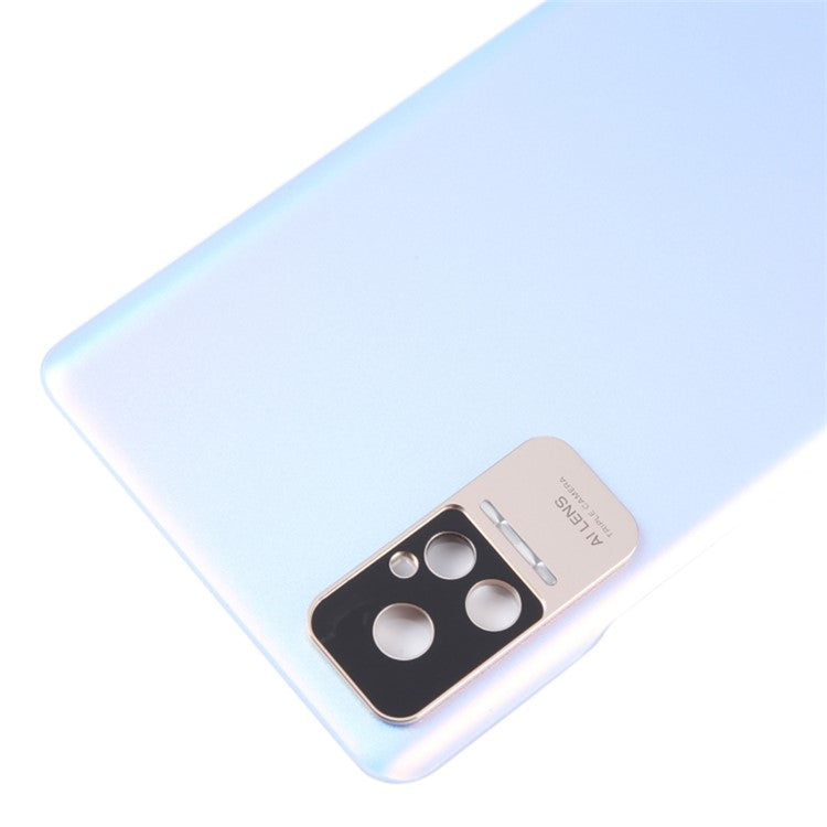 Tapa Bateria Back Cover + Lente Camara Xiaomi Civi Azul