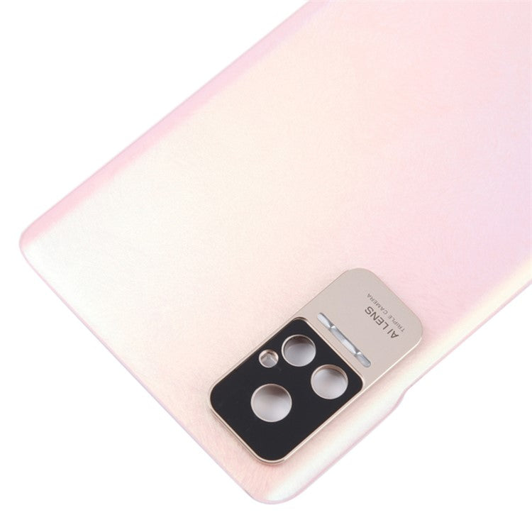 Tapa Bateria Back Cover + Lente Camara Xiaomi Civi Rosa