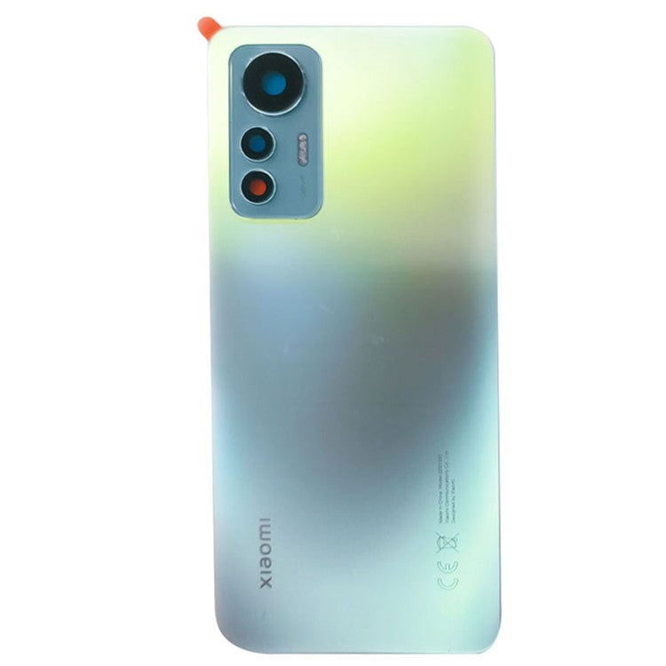 Tapa Bateria Back Cover + Lente Camara Xiaomi 12 Lite 5G Verde