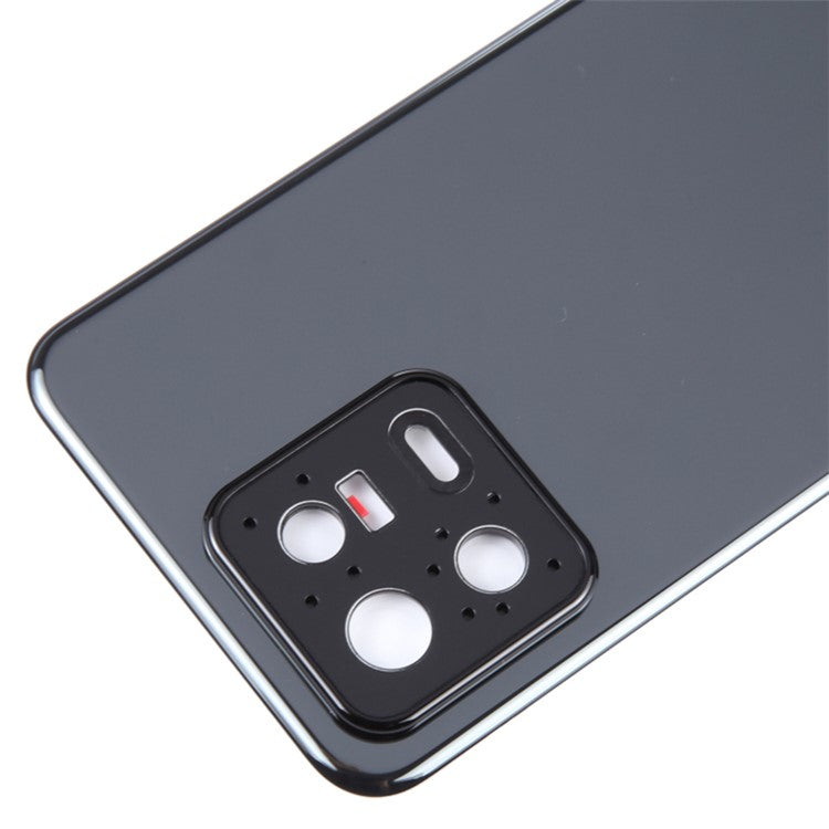 Tapa Bateria Back Cover + Lente Camara Xiaomi 13 Negro