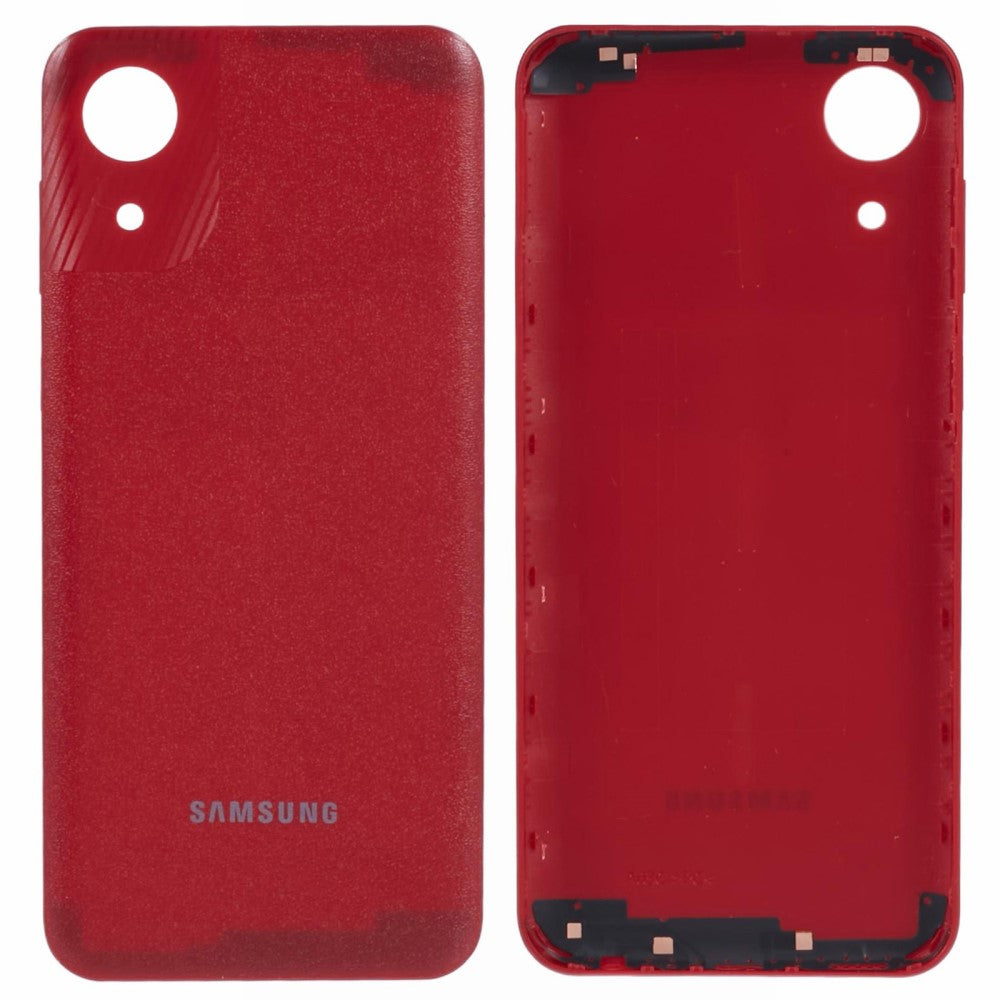 Tapa Bateria Back Cover Samsung Galaxy A03 Core A032 Rojo