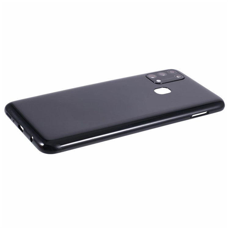 Tapa Bateria Back Cover + Lente Camara Samsung Galaxy M31 M315 Negro