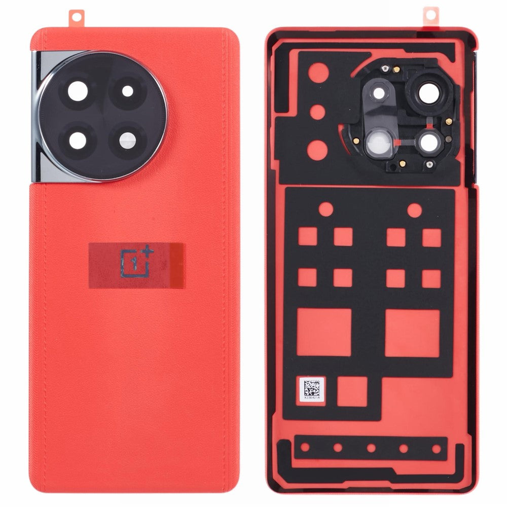 Tapa Bateria Back Cover + Lente Camara OnePlus 11R 5G Rojo