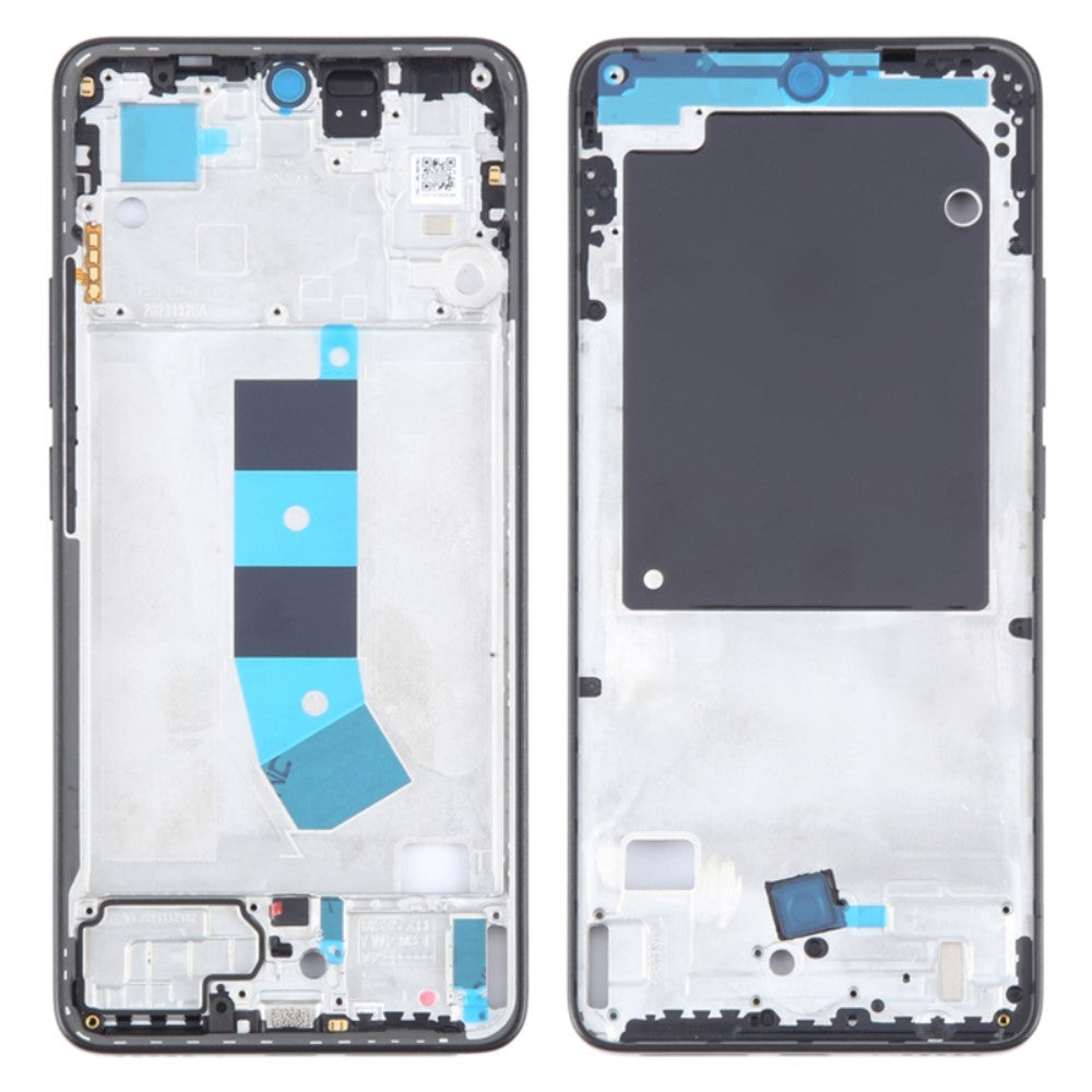 Chasis Marco Intermedio LCD Xiaomi Redmi Note 13 4G Negro