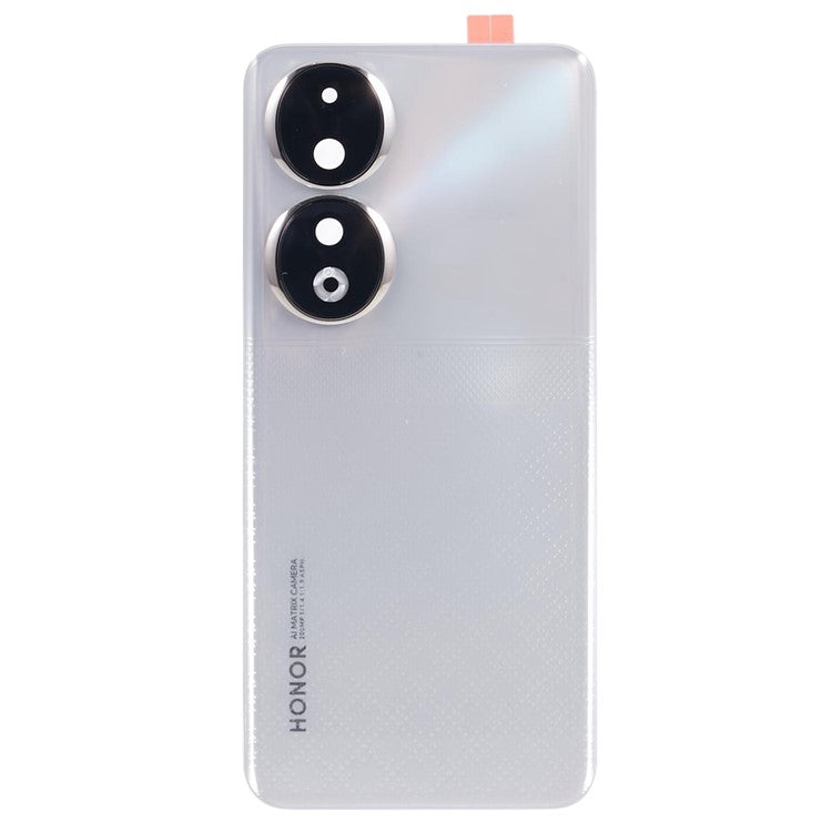 Tapa Bateria Back Cover + Lente Camara Honor 90 REA-AN00 REA-NX9 Plata