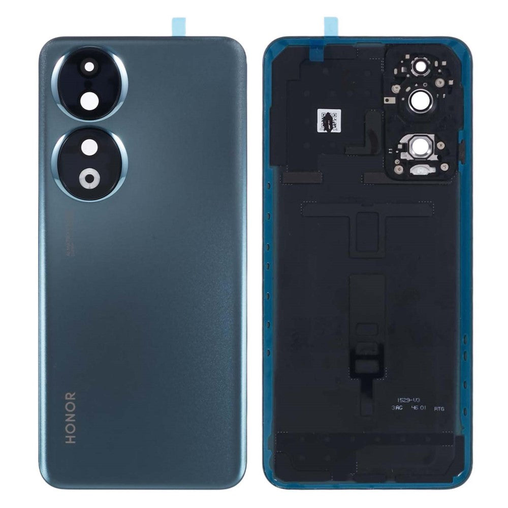 Tapa Bateria Back Cover + Lente Camara Honor 90 REA-AN00 REA-NX9 Azul