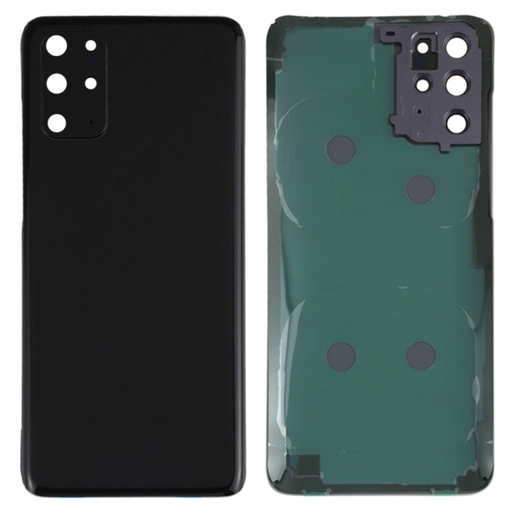 Tapa Bateria Back Cover + Lente Camara Samsung Galaxy S20 Plus 4G G985 Negro