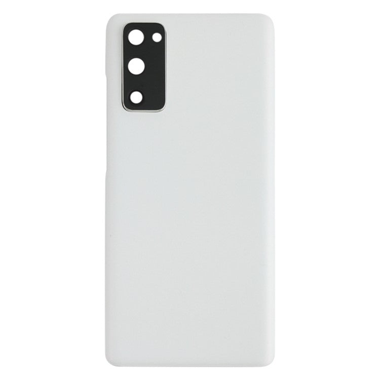 Tapa Bateria Back Cover + Lente Camara Samsung Galaxy S20 FE G780 S20 FE 5G G781 Blanco