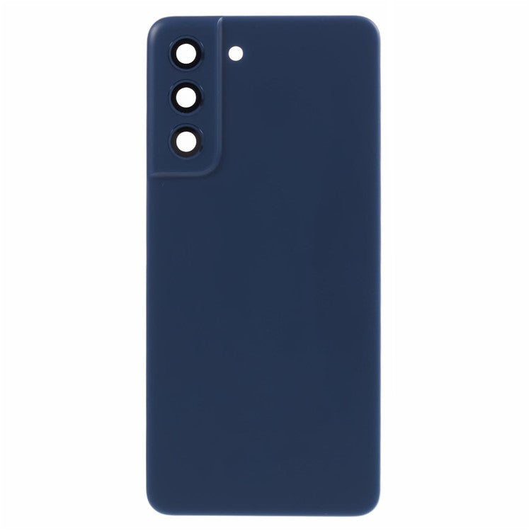 Tapa Bateria Back Cover + Lente Camara Samsung Galaxy S21 FE 5G Azul