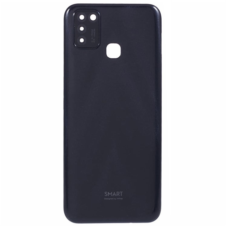 Tapa Bateria Back Cover + Lente Camara Infinix Smart 5 X657 Negro