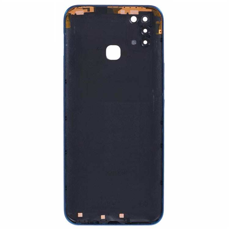 Tapa Bateria Back Cover + Lente Camara Infinix Smart 5 X657 Azul