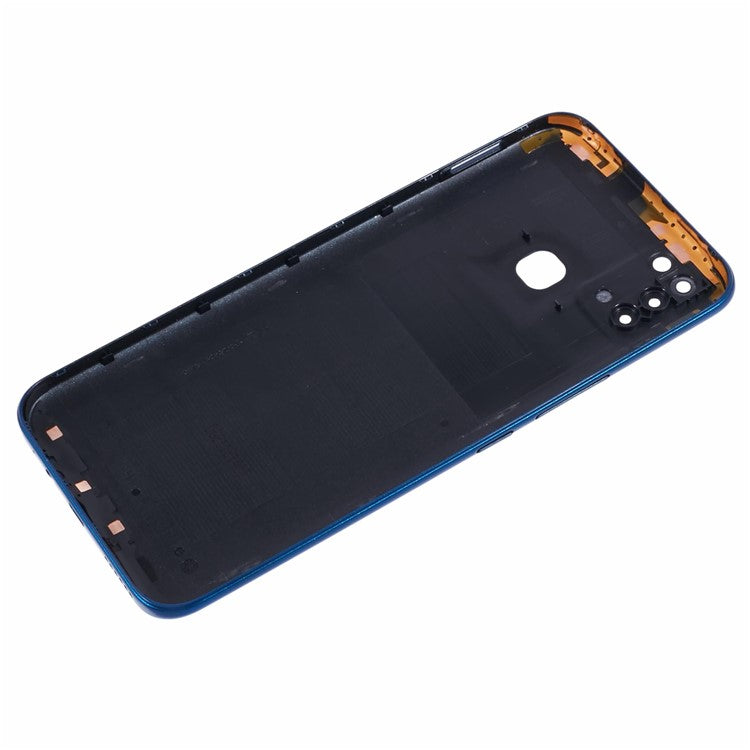 Tapa Bateria Back Cover + Lente Camara Infinix Smart 5 X657 Azul