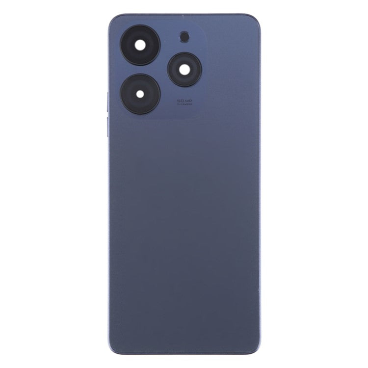 Tapa Bateria Back Cover + Lente Camara Tecno Spark 10 Pro KI7 Negro