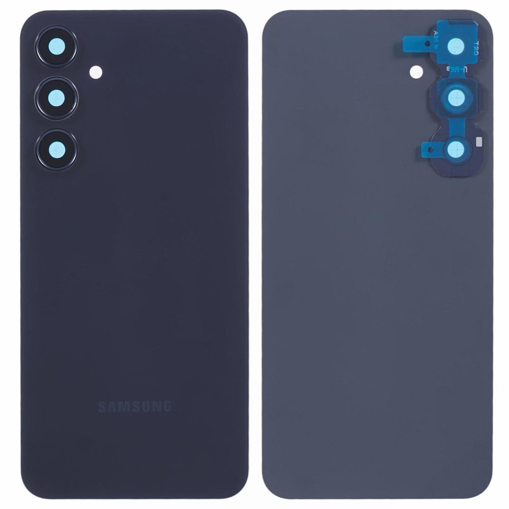 Tapa Bateria Back Cover + Lente Camara Samsung Galaxy A35 5G A356 Negro