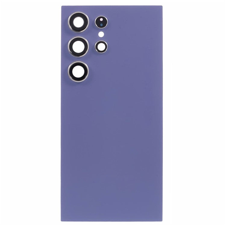 Tapa Bateria Back Cover + Lente Camara Samsung Galaxy S24 Ultra S928 Azul Oscuro