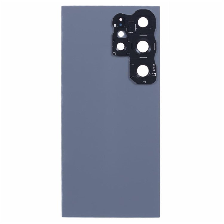 Tapa Bateria Back Cover + Lente Camara Samsung Galaxy S24 Ultra S928 Azul Oscuro