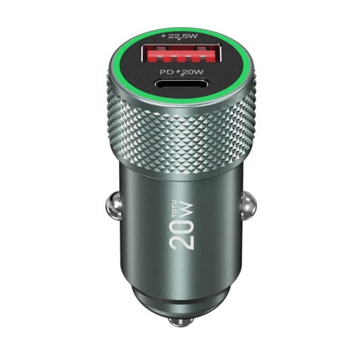 Totudesign Dccpd-10 Blade Series 20W Cargador De Coche De Carga Rápida (Negro)