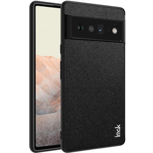Para Google Pixel 6 Pro Imak LX-5 serie PC + Funda TPU con protector de pantalla (textura cruzada)
