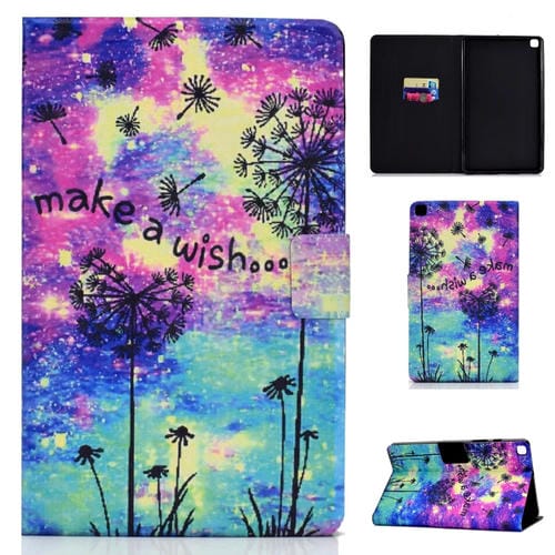 Estuche de Pluma Plana Izquierda y Derecha Prensada Eléctricamente con Cubierta para Bolígrafo (Diente de León)