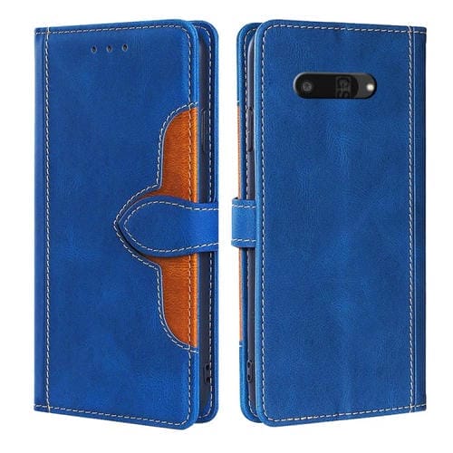Funda de Cuero Kyocera Digno Sx4 5G con Hebilla Magnética y Tacto Agradable (Azul)