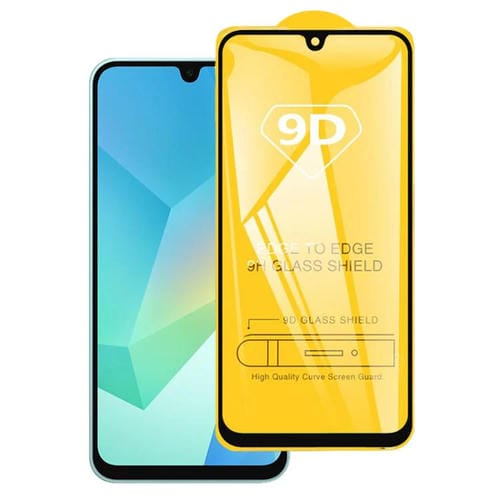 Película de vidrio templado con pegamento completo 9D para Samsung Galaxy A17 4G