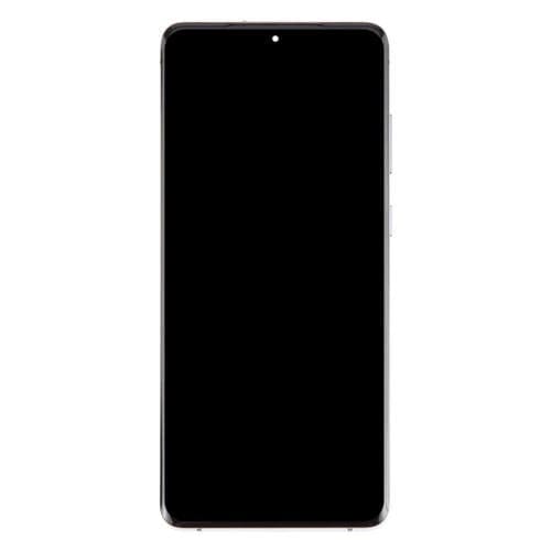 Écran OLED LCD Samsung Galaxy S20+ 4G/5G SM-G985/986 avec Cadre (Argent)