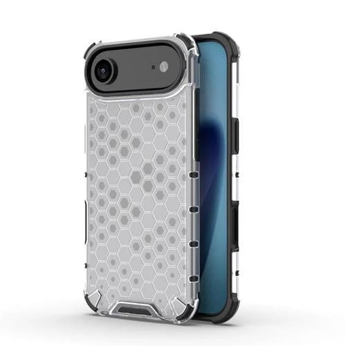 Funda antigolpes Honeycomb para iPhone 17 Air (blanca)