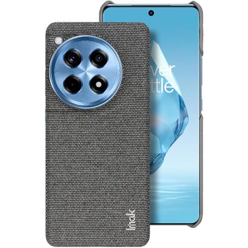 Funda de PU + PC Imak Ruiyi Series para OnePlus Ace 3/12R (Gris Oscuro)