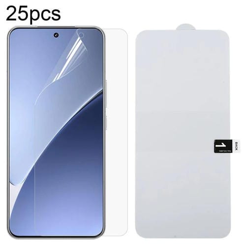 Para Xiaomi 15T Pro 5G 25 piezas Protector de pantalla completo Película de hidrogel a prueba de explosiones