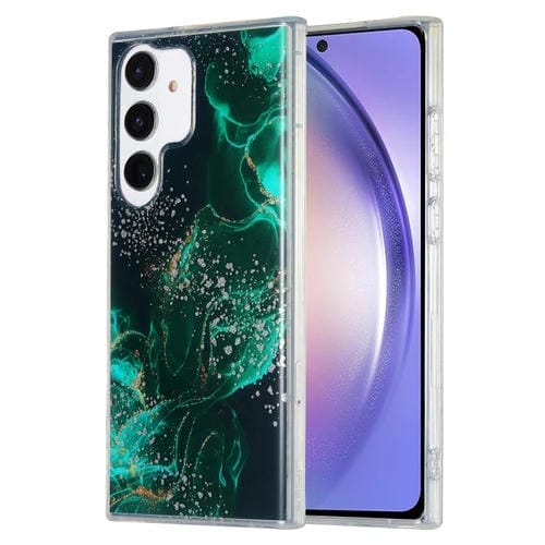 Estuche para Teléfono Samsung Galaxy A54 5G Imd Mármol Doble Cara (Verde Oscuro)