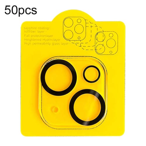 Película de Cámara Trasera para iPhone 15/15 Plus Vidrio Templado (50 Piezas) - MOVILSTORE