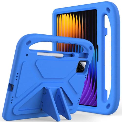 Funda de Eva a Prueba de Golpes con Soporte para Xiaomi Pad 7/7 Pro (Azul)