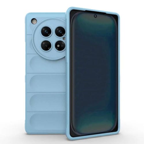 Funda TPU + Franela para Infinix Zero 40 5G Global Magic Shield (Azul Claro)