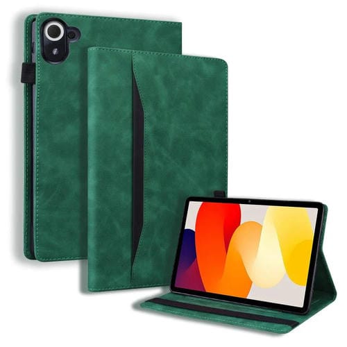 Funda de cuero a prueba de golpes para Xiaomi Redmi K Pad (verde)
