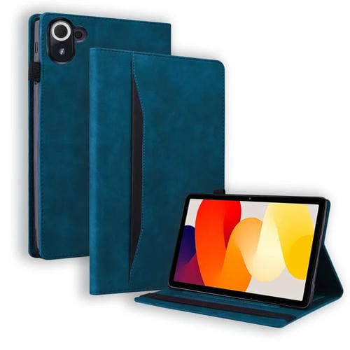 Funda de cuero a prueba de golpes para Xiaomi Redmi K Pad (azul)