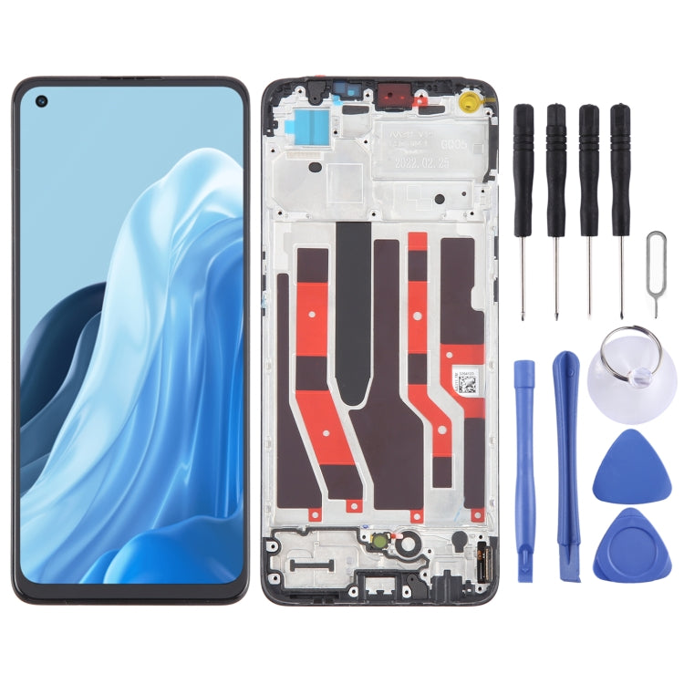 Pantalla Completa AMOLED + Tactil + Marco Oppo Reno7 4G