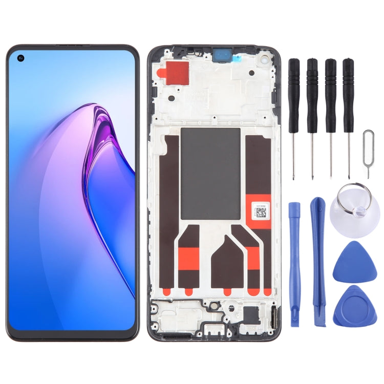 Pantalla Completa AMOLED + Tactil + Marco Oppo Reno8 4G